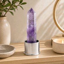 Cargar esta imagen a la galería, Cuarzo Amatista - Contexto Feng Shui - imagen complementaria 2