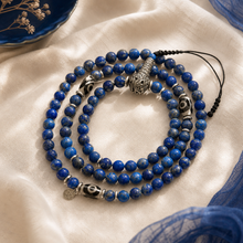 Cargar esta imagen a la galería, Japamala Lapislazuli - Beneficio simbolico - imagen complementaria 3