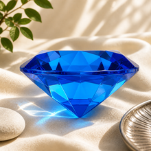 Cargar esta imagen a la galería, Cristal Azul Cumple Deseos y Potencia Energías Sanadoras - Beneficio simbolico - imagen complementaria 3