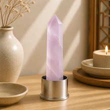 Cargar esta imagen a la galería, Cuarzo Rosa - Contexto Feng Shui - imagen complementaria 2
